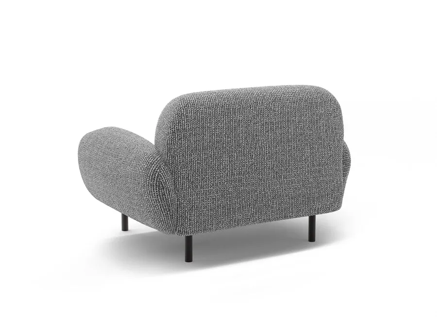 fotelja poppy, 90x72cm, materijal: chenille - slika 3