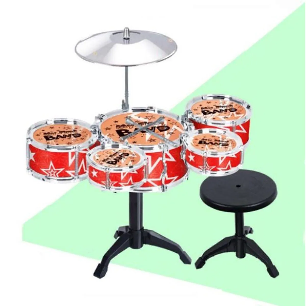 dječji bubnjevi- set 6 u 1 - slika 4