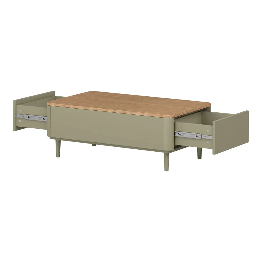 klub stolić elivo 100x60cm, materijal: mdf,melaminska ploča - slika 3