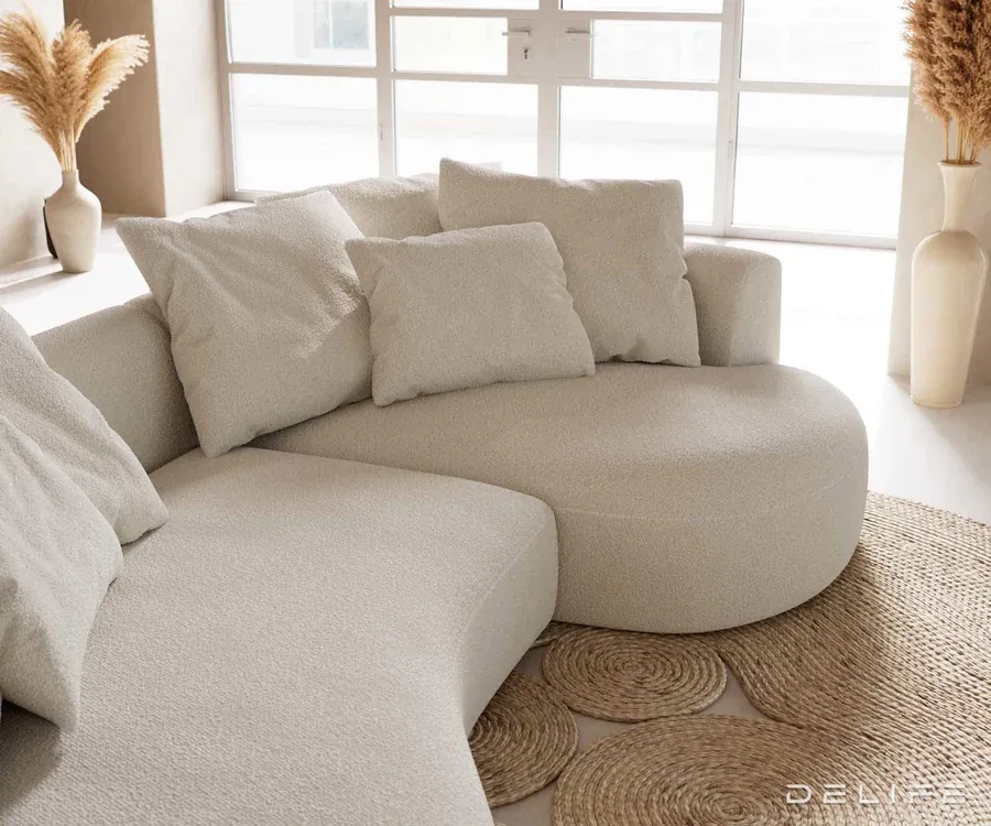 sofa edina 328x166cm, materijal: boucle - slika 7