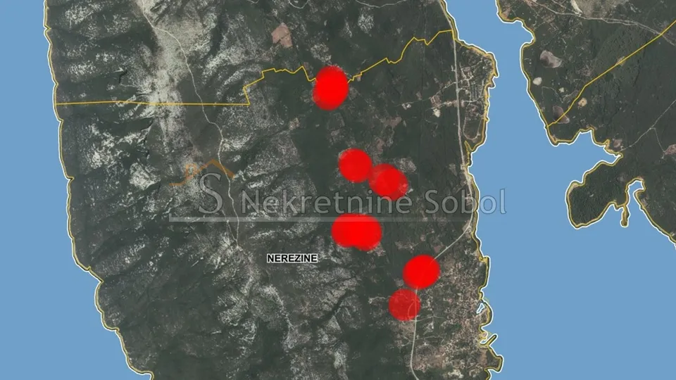 Nerezine, Otok Lošinj - Poljoprivredno, 21400 m2 Prodaja - Nerezine, Mali Lošinj