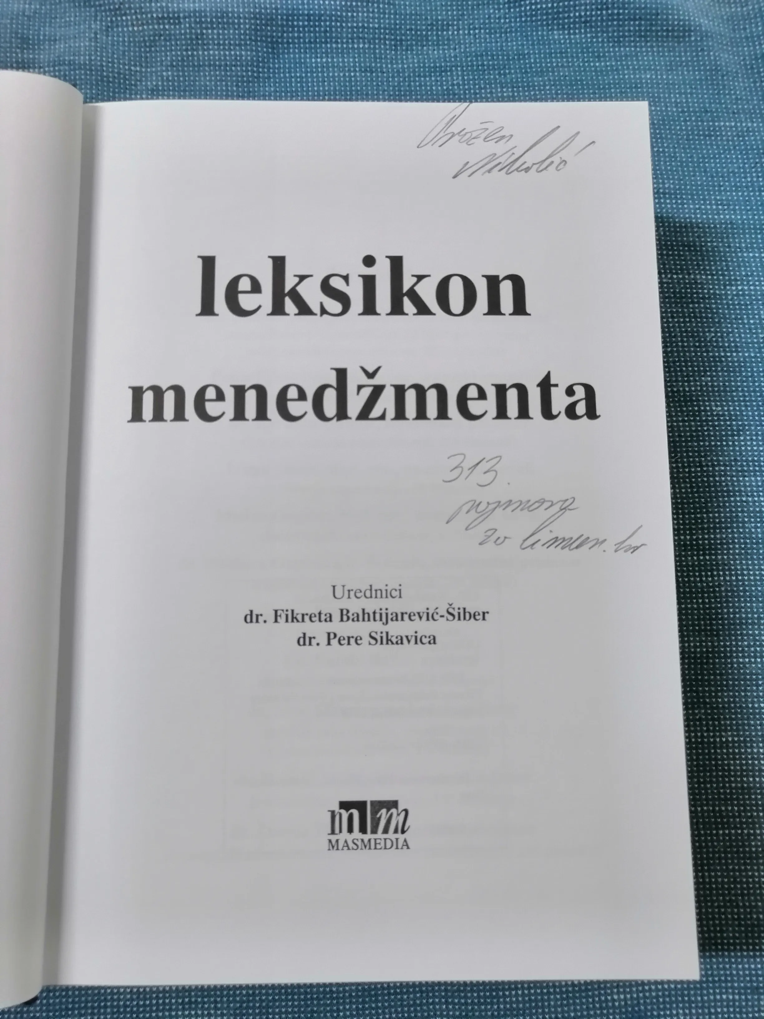 fikreta bahtijarević šiber i dr. (ur.) – leksikon menedžmenta - slika 2