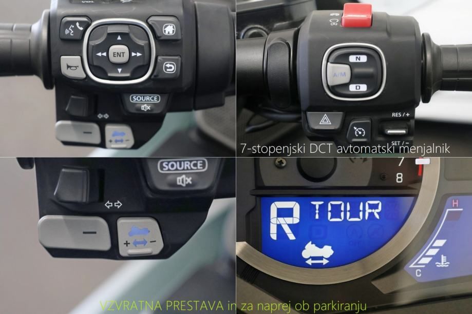 honda goldwing gl1800bd dct tourer led navi bluetooth tempomat, - slika 14