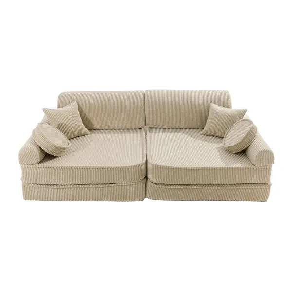 Velika modularna sofa za djecu - Ecru - Zagreb