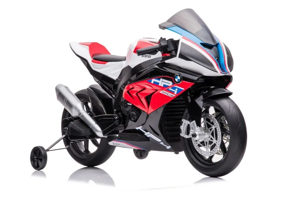 licencirani motor na akumulator bmw hp4 jt5001 - crveni - slika 2