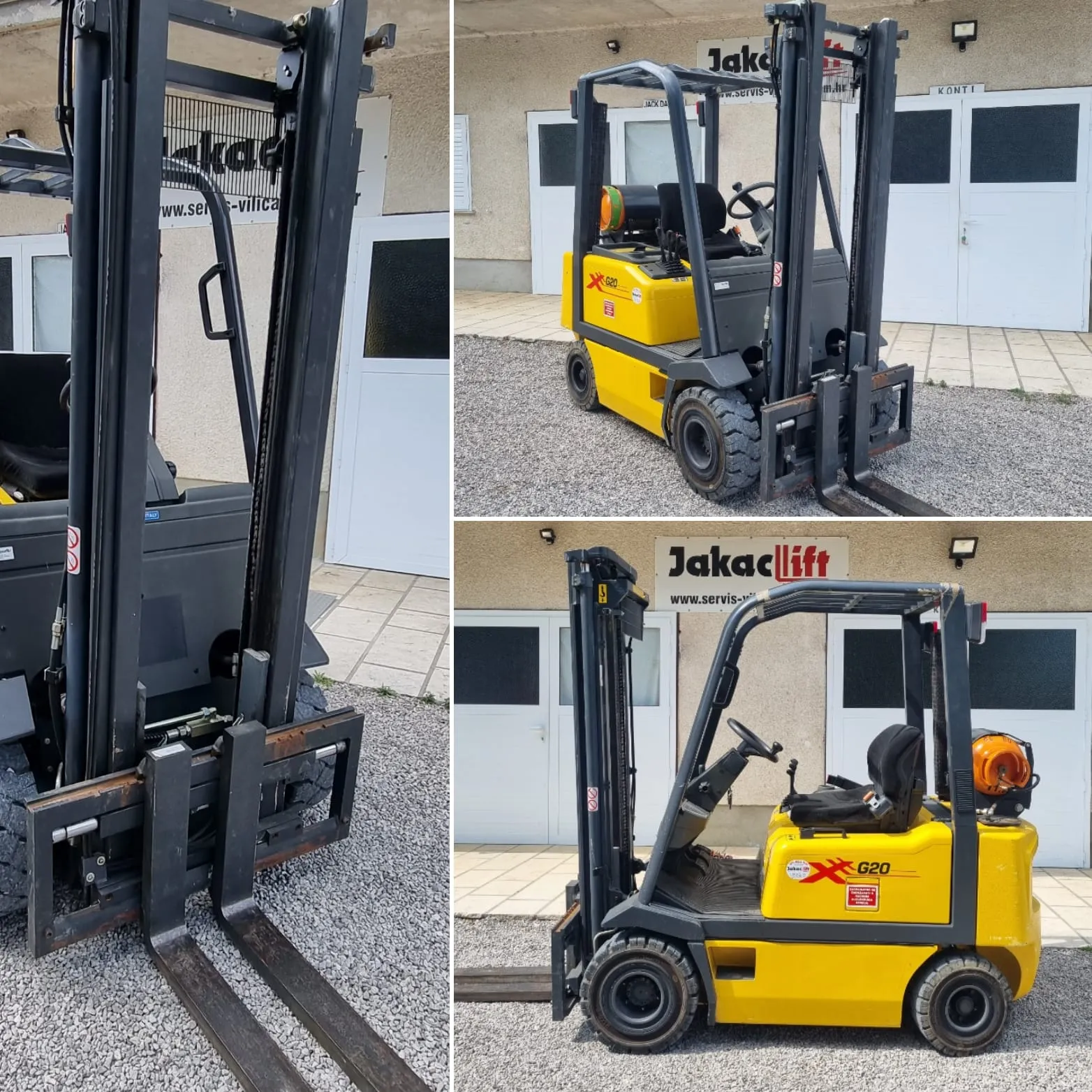 plinski viličar fiat om 2t - slika 3
