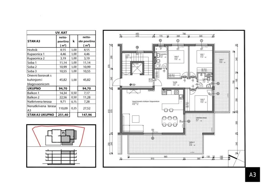 stan prodaja vabriga 147.96 m2 (prodaja) - slika 3