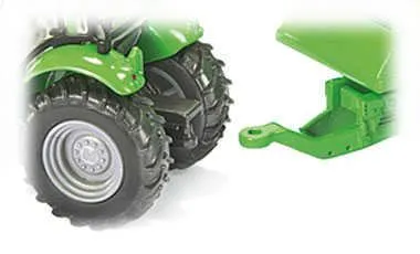 siku traktor deutz-fahr + set joskin prikolica - slika 2