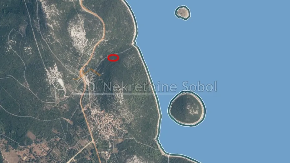 Ćunski, Otok Lošinj - Poljoprivredno (šuma), 4756 m2 Prodaja - Ćunski, Mali Lošinj