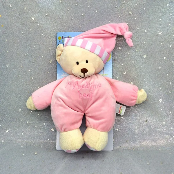 baby plišani medo – pink ili plavi - slika 2
