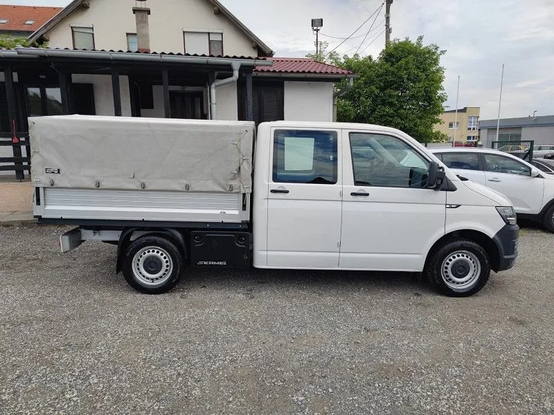 volkswagen transporter 2.0 tdi*dupla kabina*5+1*klima*cerada* - slika 4