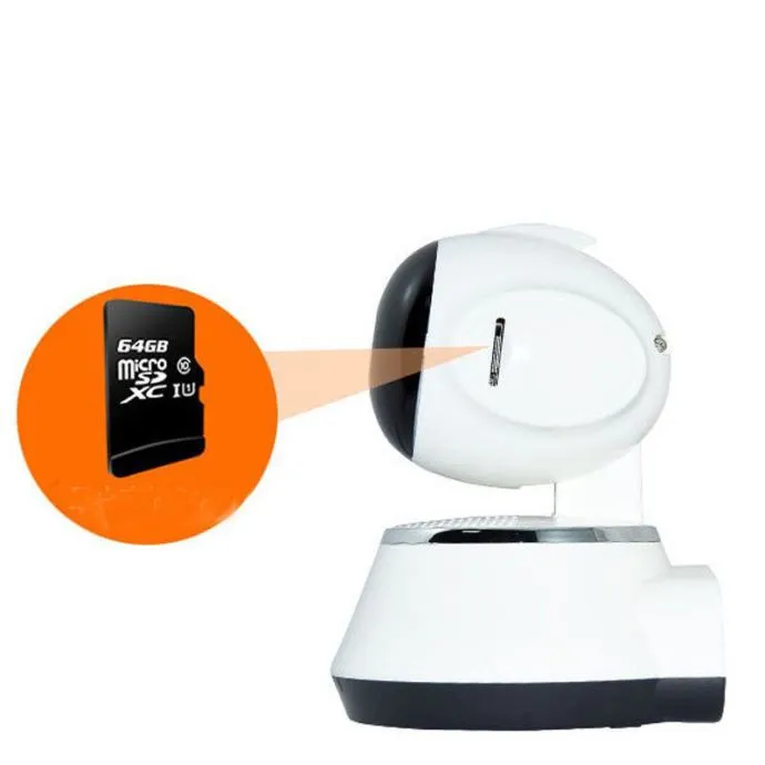★ wifi bežična ip p2p kamera okretljiva - nadzor preko mobitela - slika 4