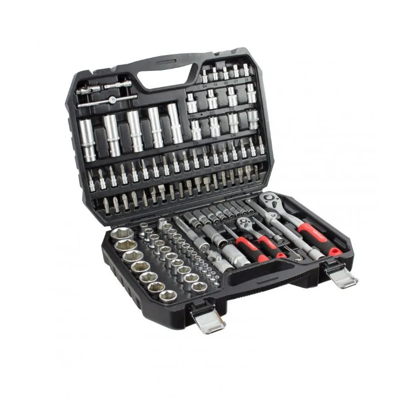 set nasadnih ključeva 110 komada, 1/4" i 1/2" - slika 3