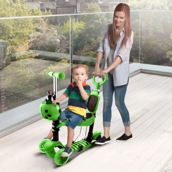 5 u 1 - dječji romobil sa sjedalom - bubamara - najnovije u ponudi - slika 2