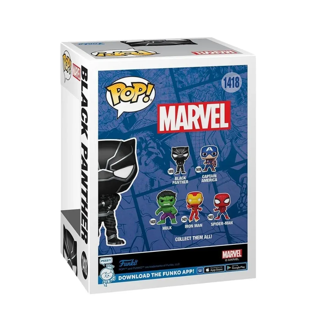 funko pop! marvel: new classics – black panther #1418 - slika 2