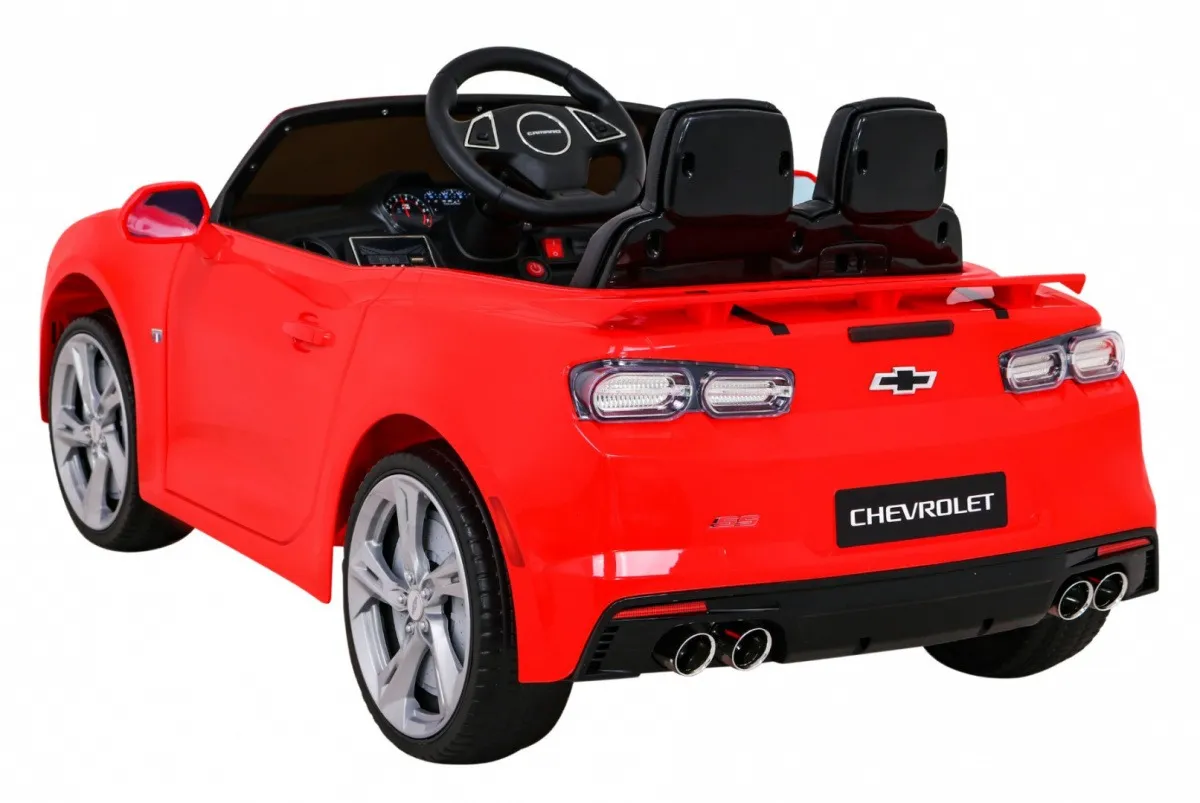 licencirani auto na akumulator chevrolet camaro 2ss - crveni - slika 4