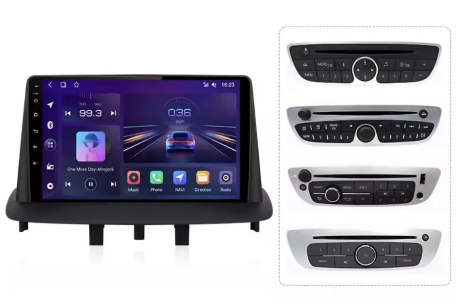 renault megane 3 (2008-2015 original multimedia android parking kamera - slika 4