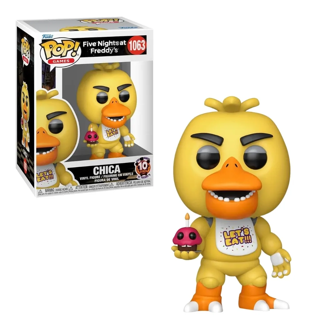 funko pop! games: five nights at freddy’s – chica #1063 - slika 3