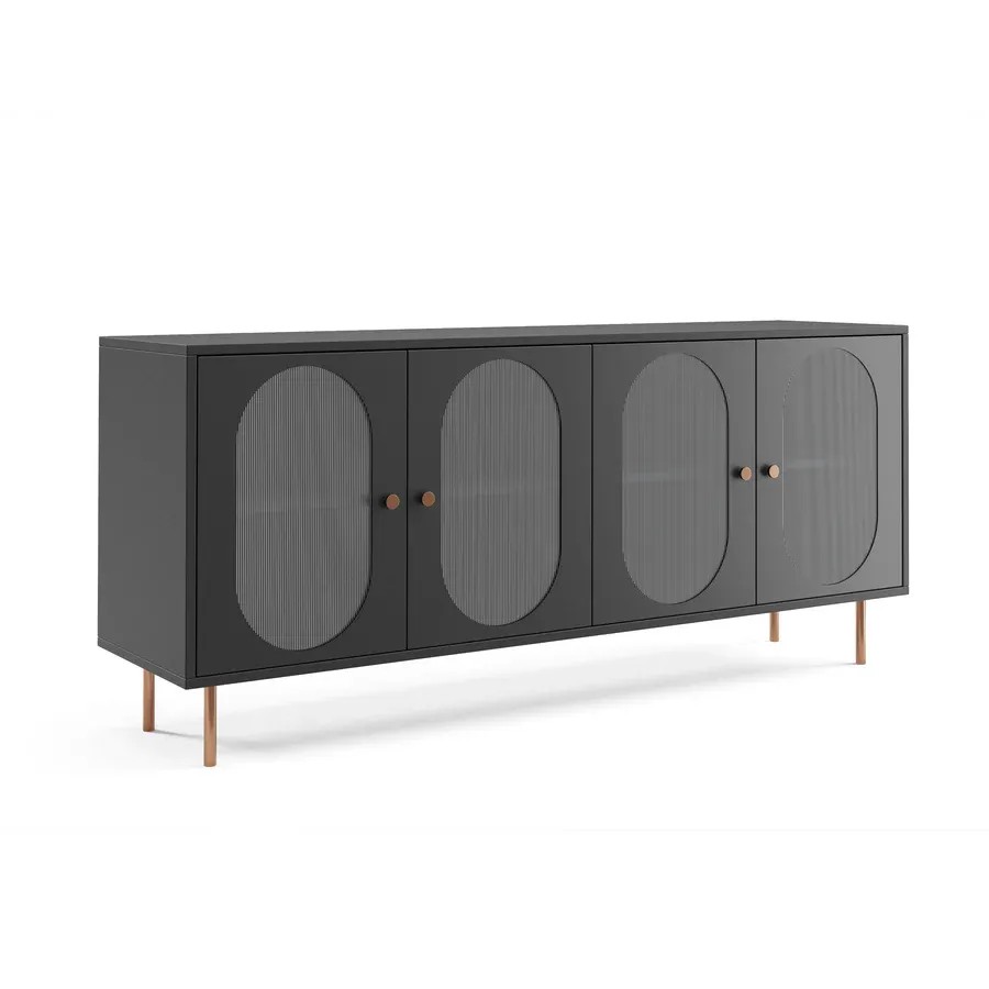Komoda Velvet 164.5x42cm, Materijal: Laminirana ploča - Čakovec