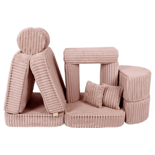 modularna sofa - ružičasta - slika 7