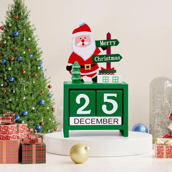 božićni ukras stolni kalendar - slika 4