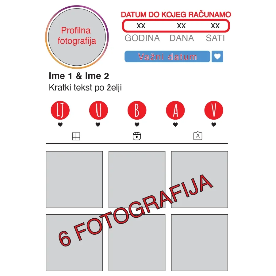 vječni insta okvir - slika 3