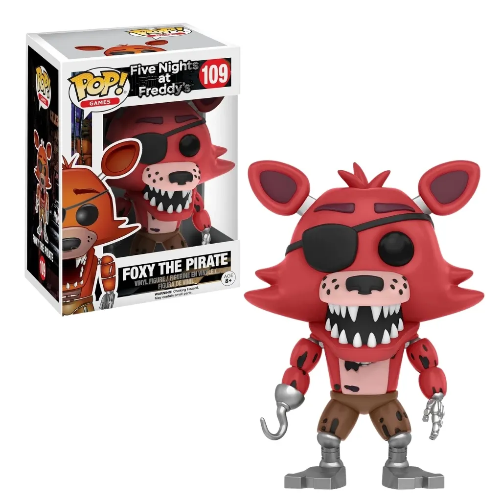 funko pop! games: five nights at freddy’s – foxy the pirate #109 - slika 3