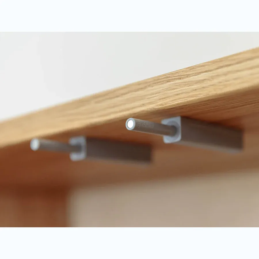 komoda simona 90x40 cm, materijal: masivno drvo hrast - slika 8