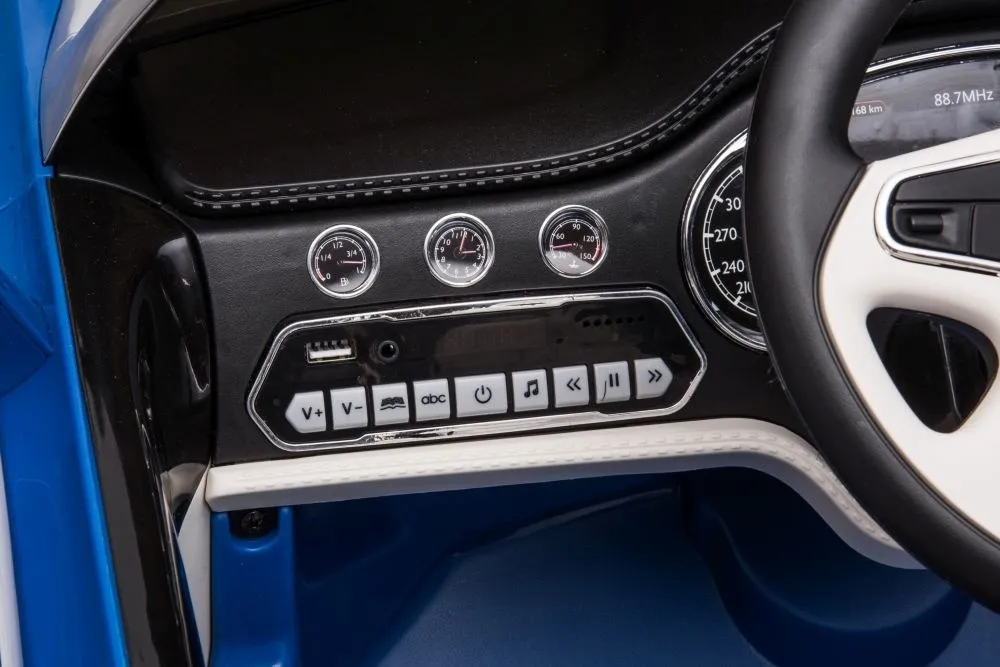 licencirani auto na akumulator bentley mulsanne - plavi/lakirani - slika 8