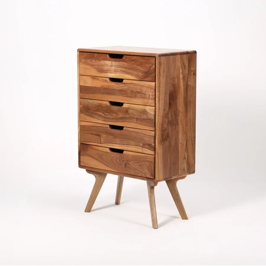 Komoda Amadeo 66x110cm, Materijal: Puno drvo Orah - Čakovec, Čakovec-zapad