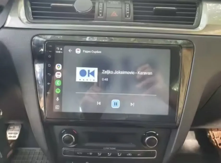 original android ekran skoda rapid 2013-2019 multimedija navigacija - slika 9