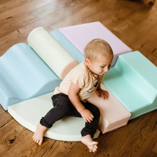set od 6 pjenastih blokova soft play - svijetlo pastelna boja explorer - slika 4