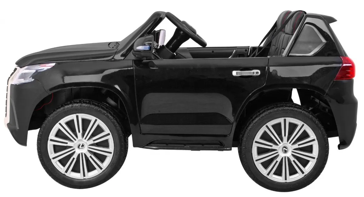 licencirani auto na akumulator lexus lx570 4x4 - dvosjed - crni - slika 4