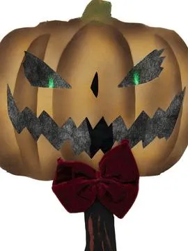 europalms halloween pumpkin ghost with picker - slika 2