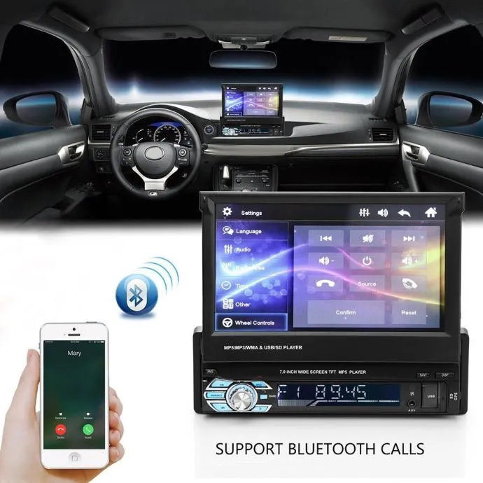 1din Radio GPS USB Bluetooth Kamera - Čakovec
