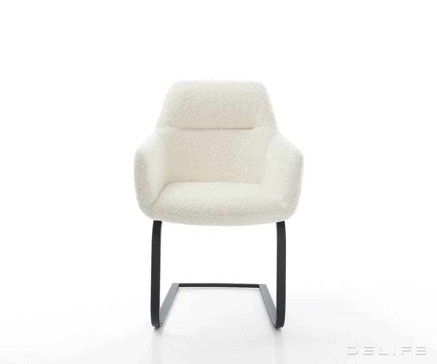 blagovaonska stolica pejo, materijal: boucle - slika 2