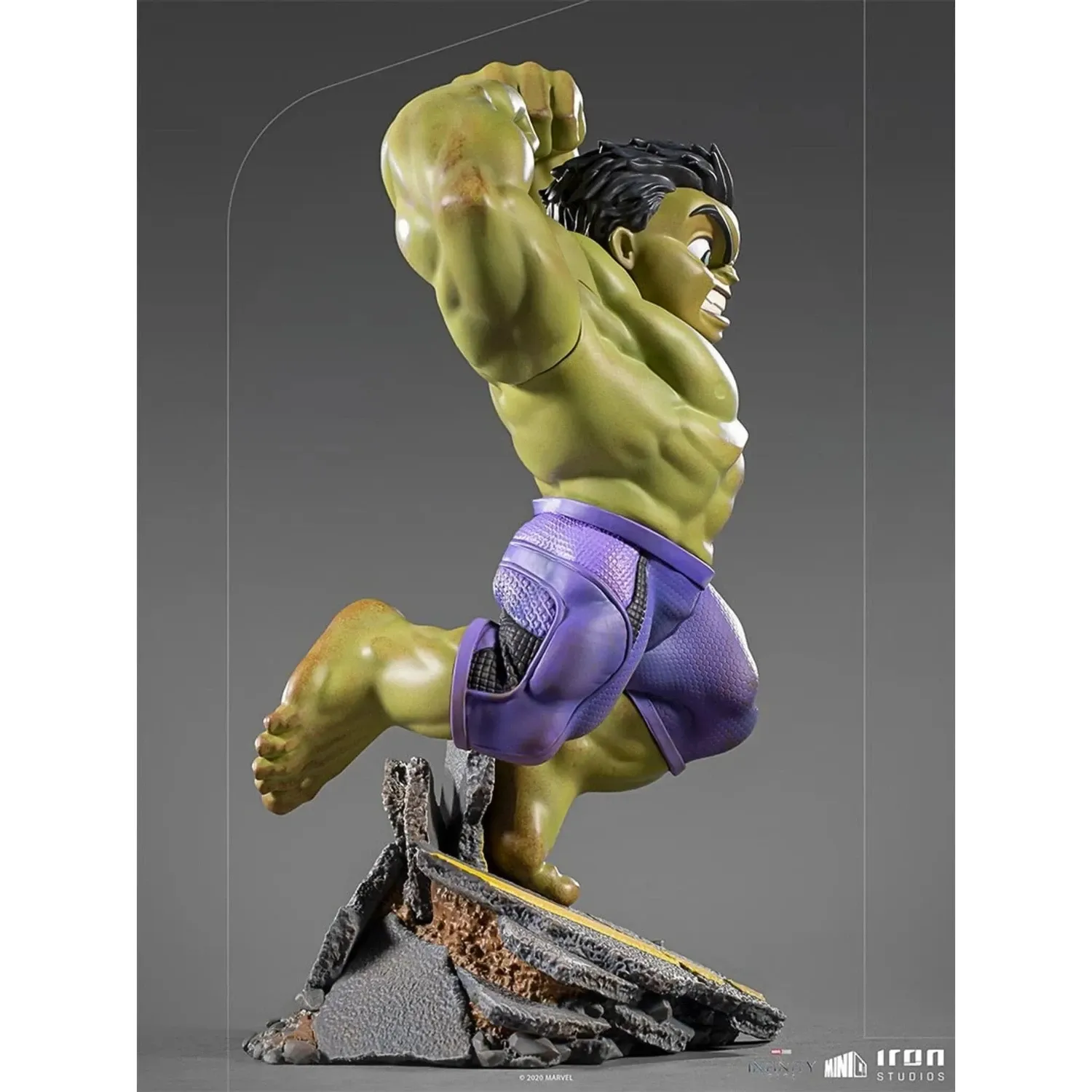 iron studios minico: the infinity saga – hulk figura, 23cm - slika 10