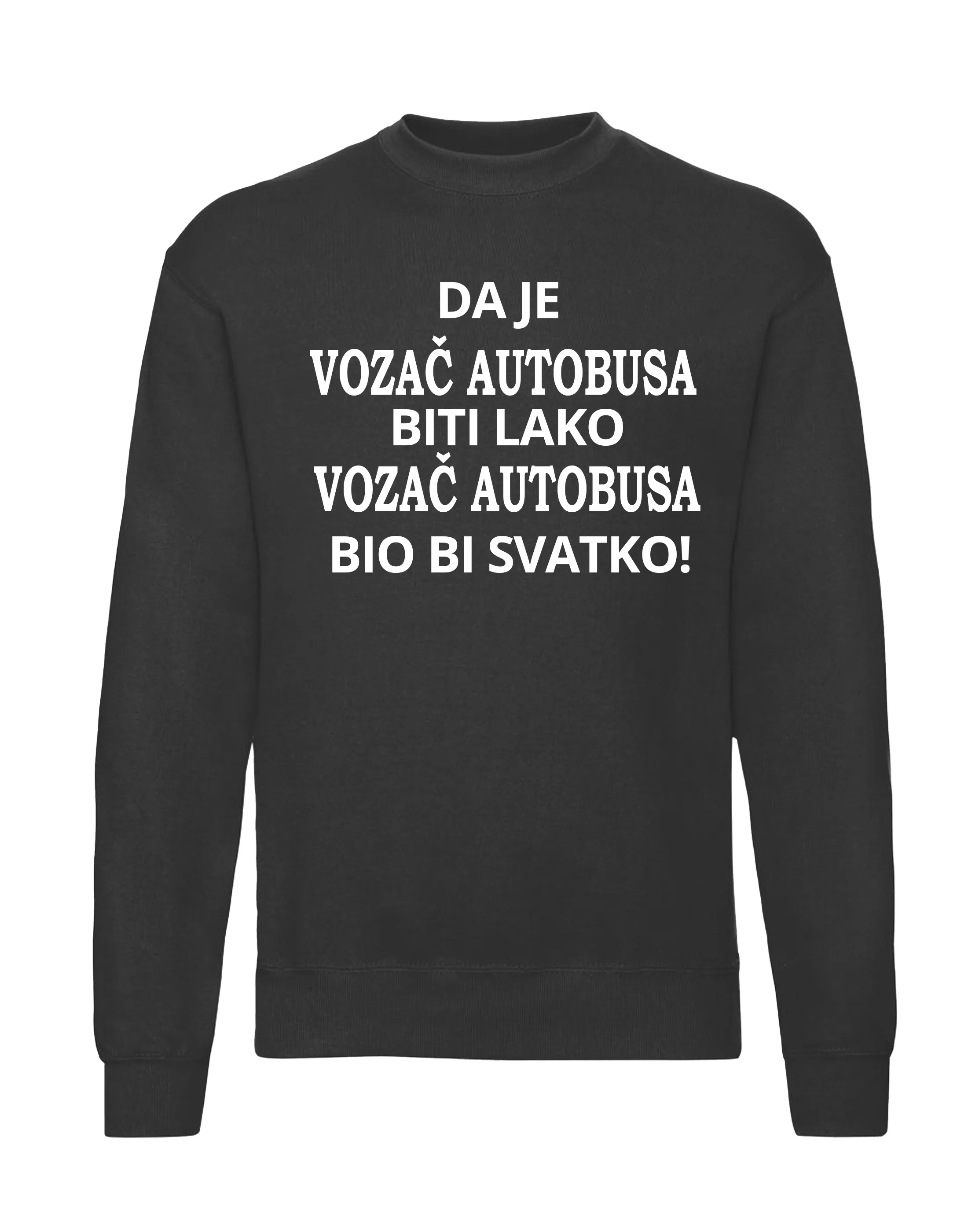 Pulover da je vozač autobusa biti lako - Prozor, Otočac