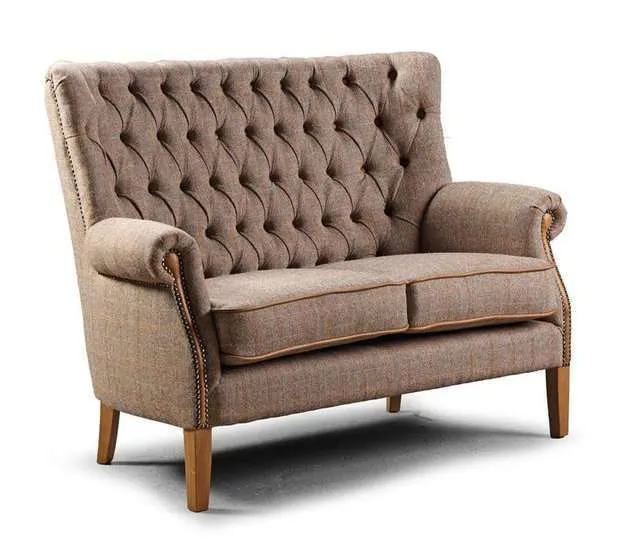 chesterfield harris tweed hebe 2-sjedišta dvosjed - slika 2