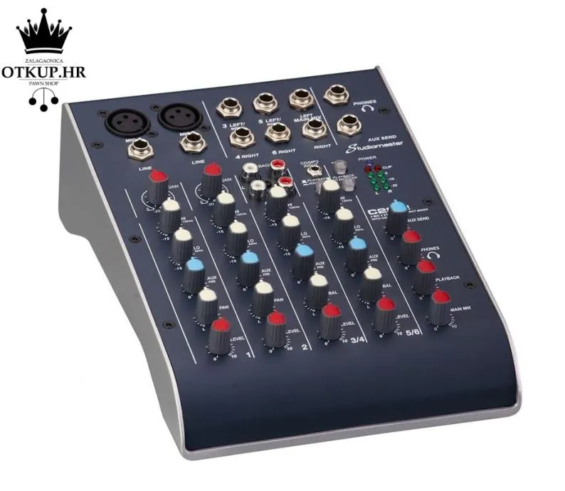 Studiomaster C2s-2 Usb Mikser / R1, Rate !! - Zagreb