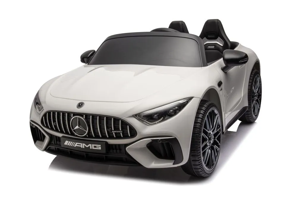 licencirani auto na akumulator mercedes amg sl63 - bijeli - slika 6