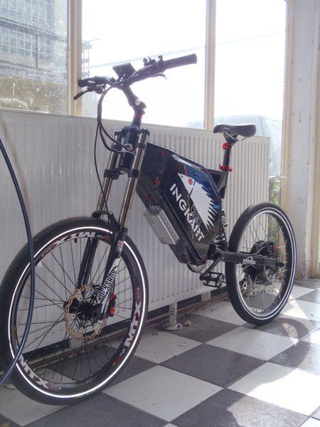Bicikl električni 3000W72Vbrzine65-75km/h Božična Akcija28990Kn - Podsused