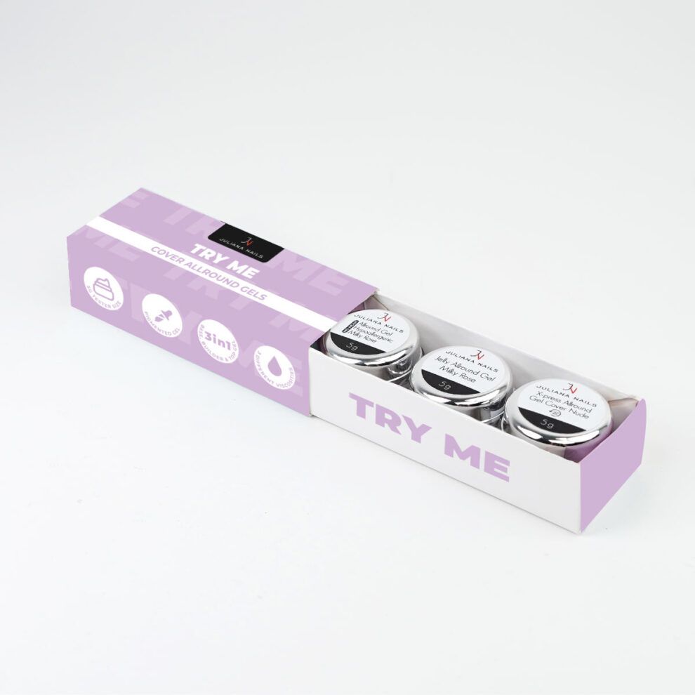 try me set – cover allround gels - slika 2