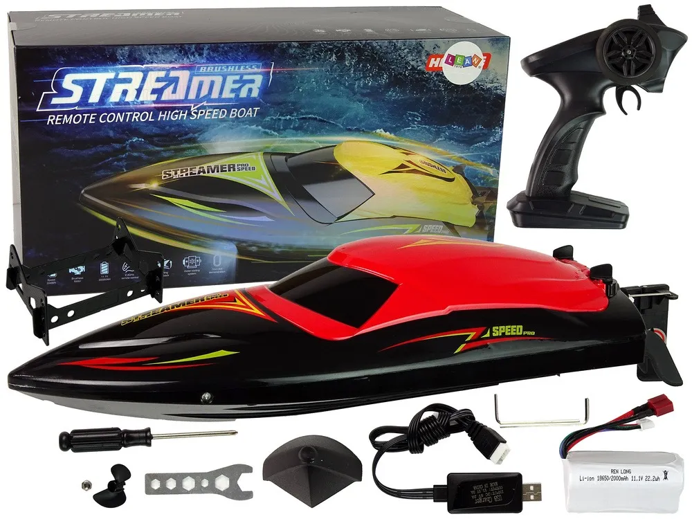 Motorboat R/C 2.4G Red 35 KM/H - Mursko Središće