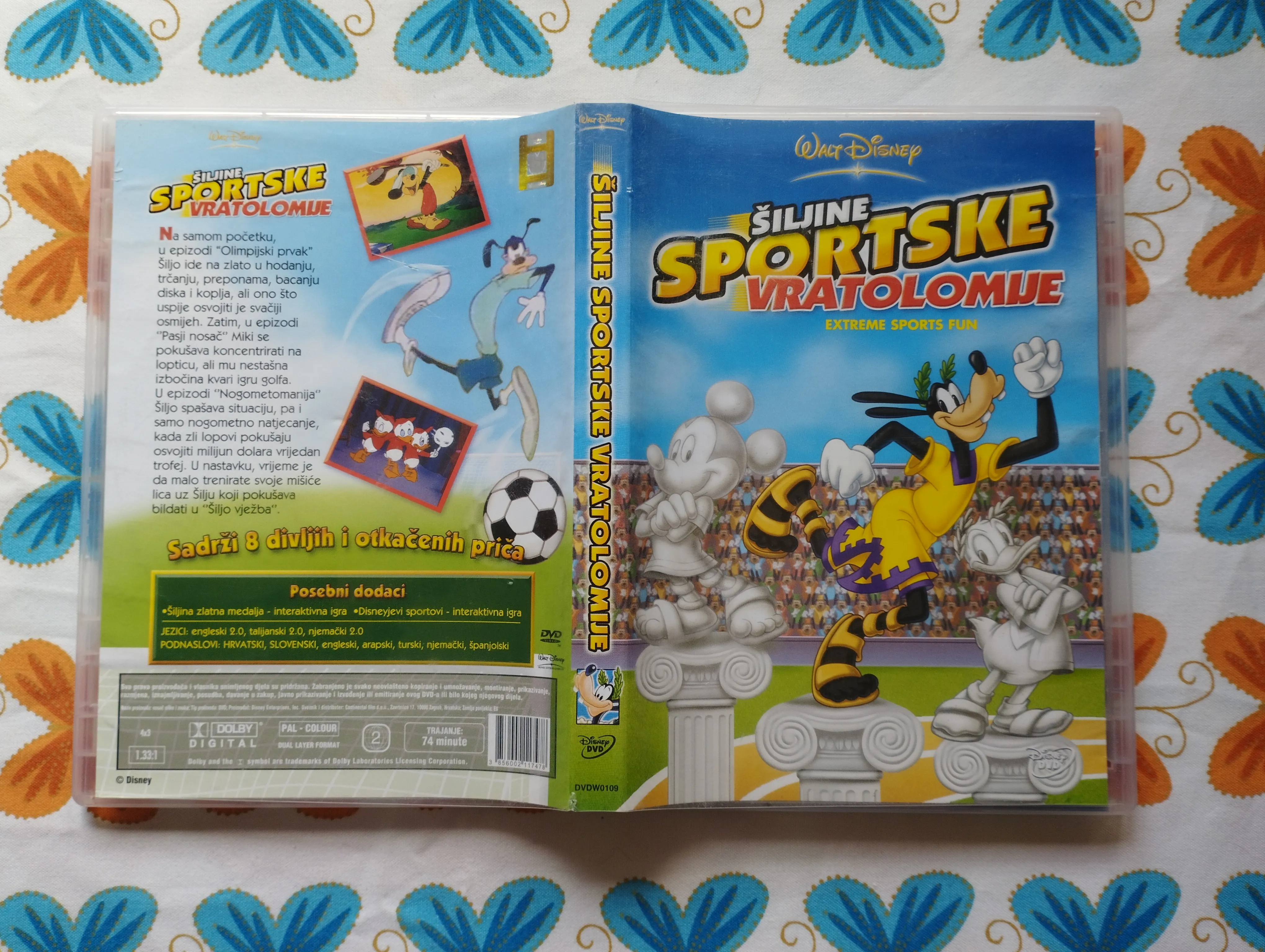 Disney - Šiljine sportske vratolomije DVD - Samobor