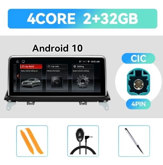 original multimedija za bmw x5 e70 x6 e71 wifi gps android navigacija - slika 5