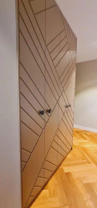 dizajnerski ormar mdf mat lakirani - slika 2