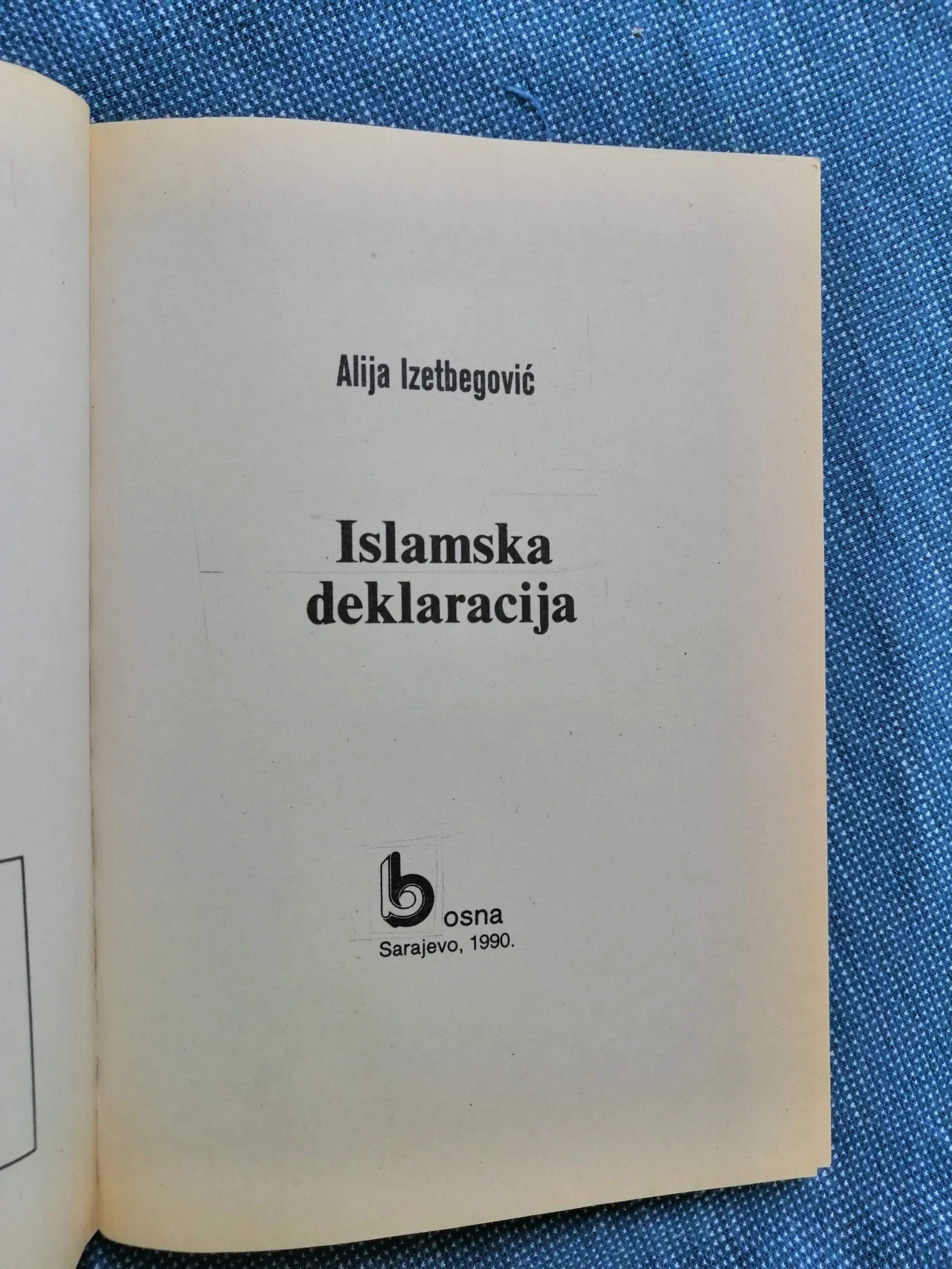 alija izetbegović – islamska deklaracija - slika 2