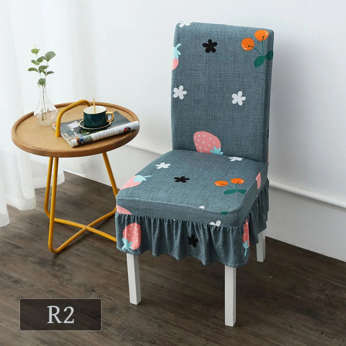 retro style - navlake za stolice s volanima - slika 3