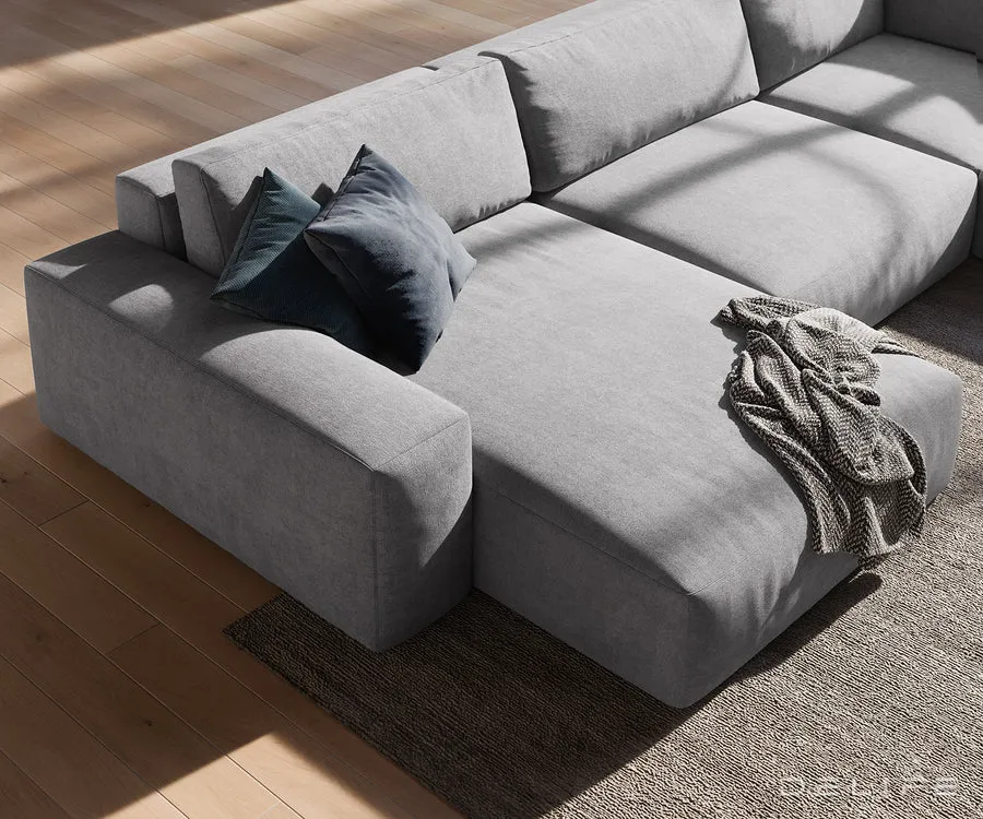 velika kutna garnitura lanzo xl 364x258cm, materijal: mikrofibra - slika 5